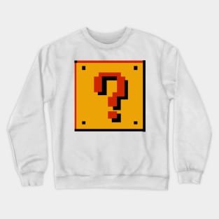 the oldest question block Crewneck Sweatshirt